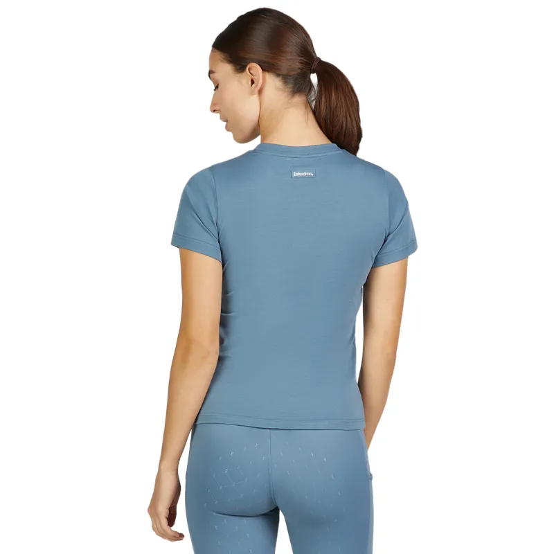 Eskadron Classic Sports Ladies T-Shirt - Steel Blue-1
