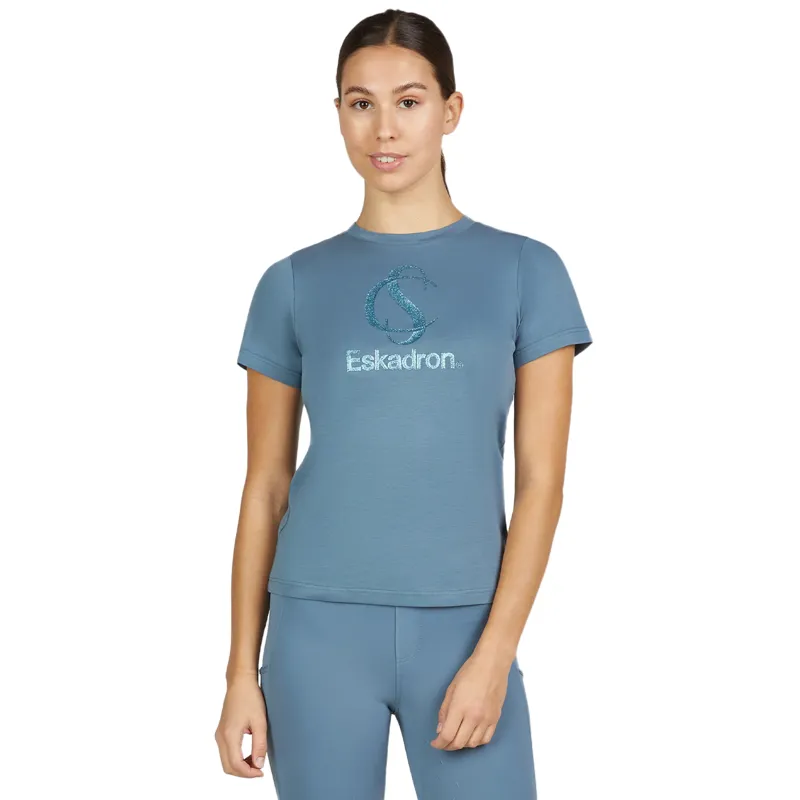 Eskadron Classic Sports Ladies T-Shirt - Steel Blue