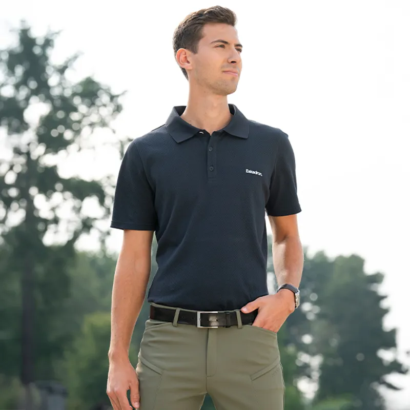 Eskadron Classic Sports Mens Polo Shirt - Navy-4