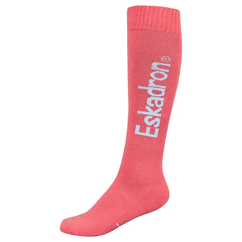 Eskadron Classic Sports Tall Riding Socks - Coral Blossom