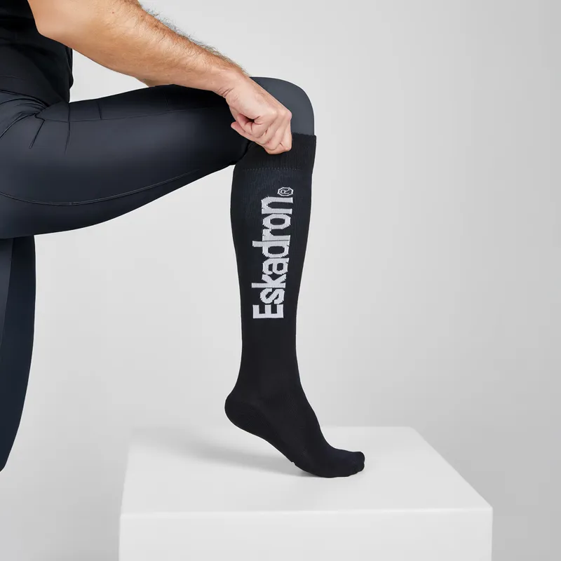 Eskadron Classic Sports Tall Riding Socks - Navy-2