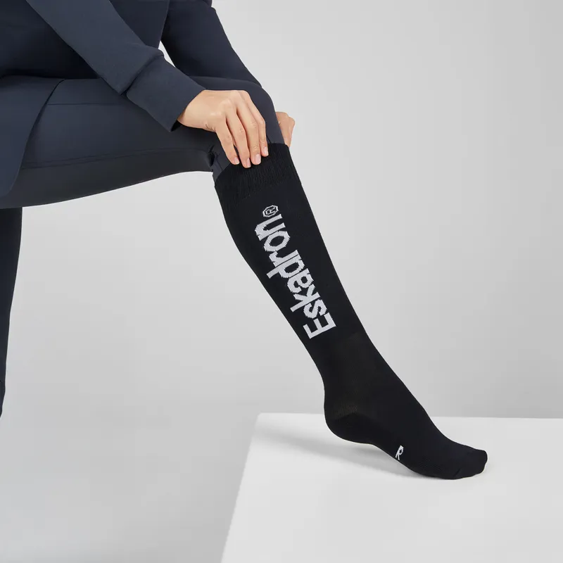 Eskadron Classic Sports Tall Riding Socks - Navy-1
