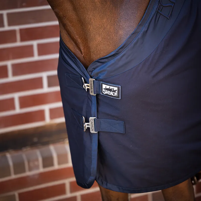 Eskadron Cotton Travel Rug - Night Blue-3