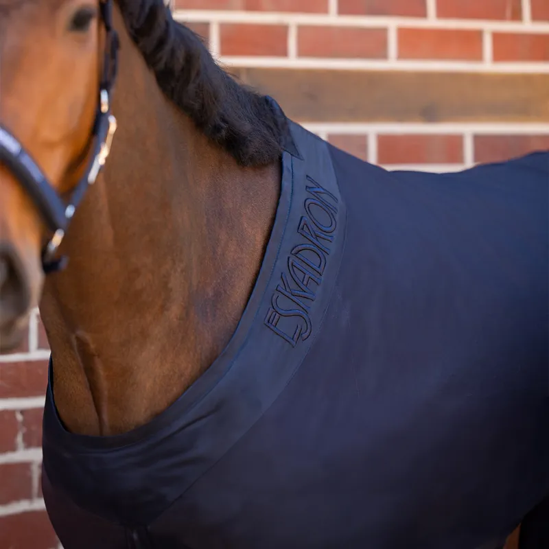 Eskadron Cotton Travel Rug - Night Blue-4