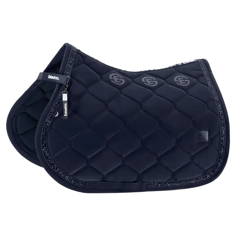 Eskadron Dynamic Silk Jewel Jump Saddlecloth - Navy Pre-Order
