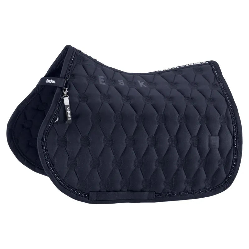 Eskadron Dynamic Sparkle Crystal Jump Saddlecloth - Navy
