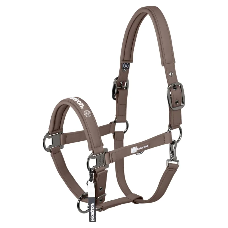 Eskadron Dynamic Sparkle Double Pin Headcollar - Powder Taupe