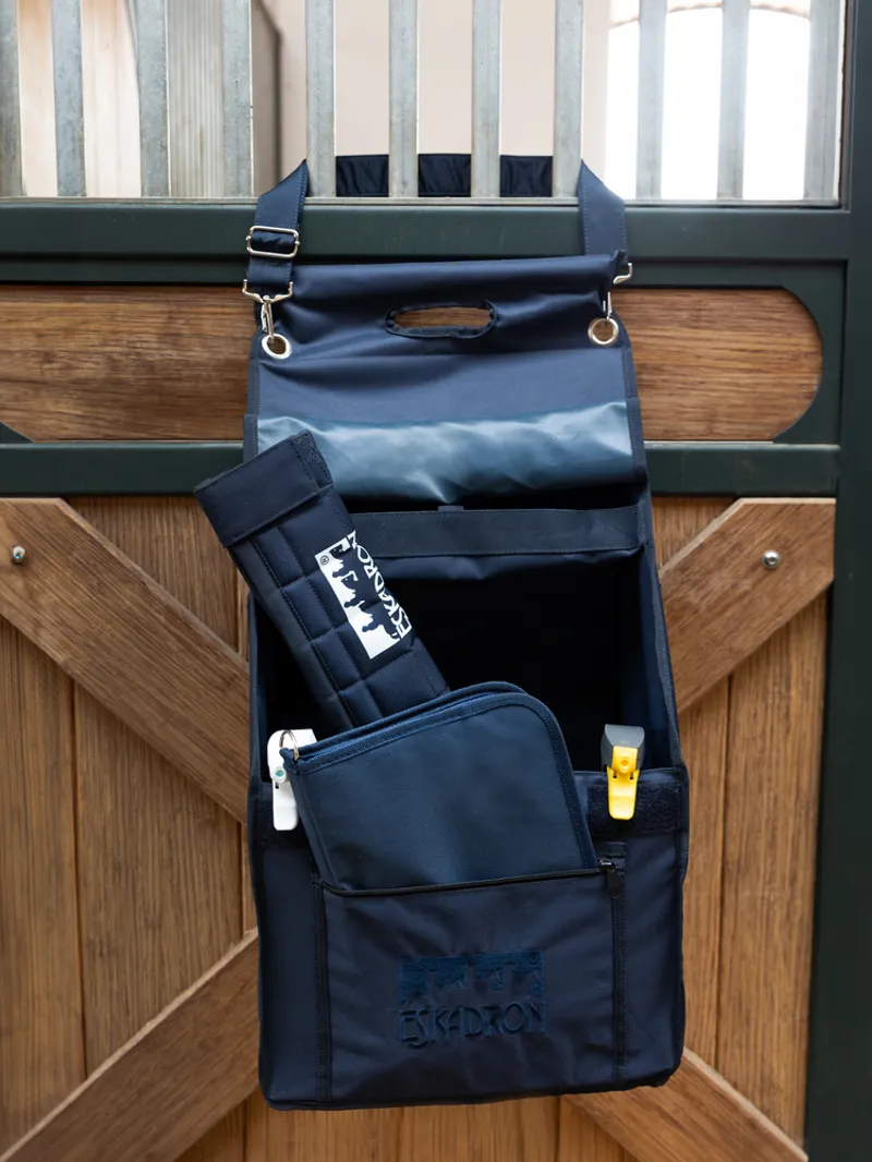 Eskadron Hanging Grooming Box Bag - Blue-2