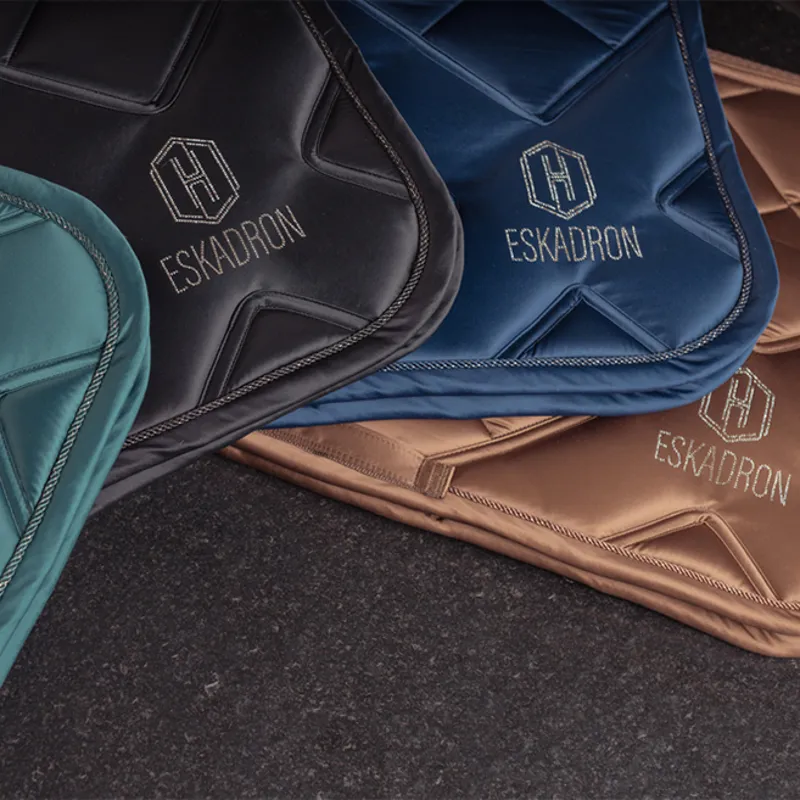 Eskadron Heritage Bicross MattGloss Jump Saddlecloth - Almond-1