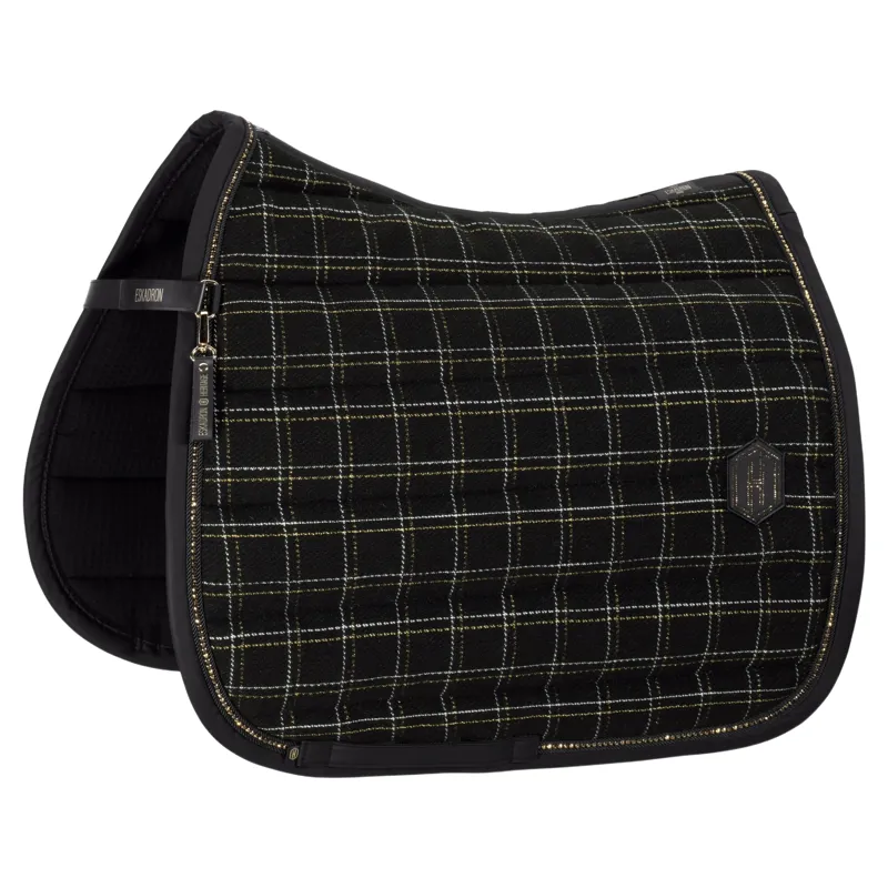 Eskadron Heritage Boucle Crystal Dressage Saddlecloth - Black