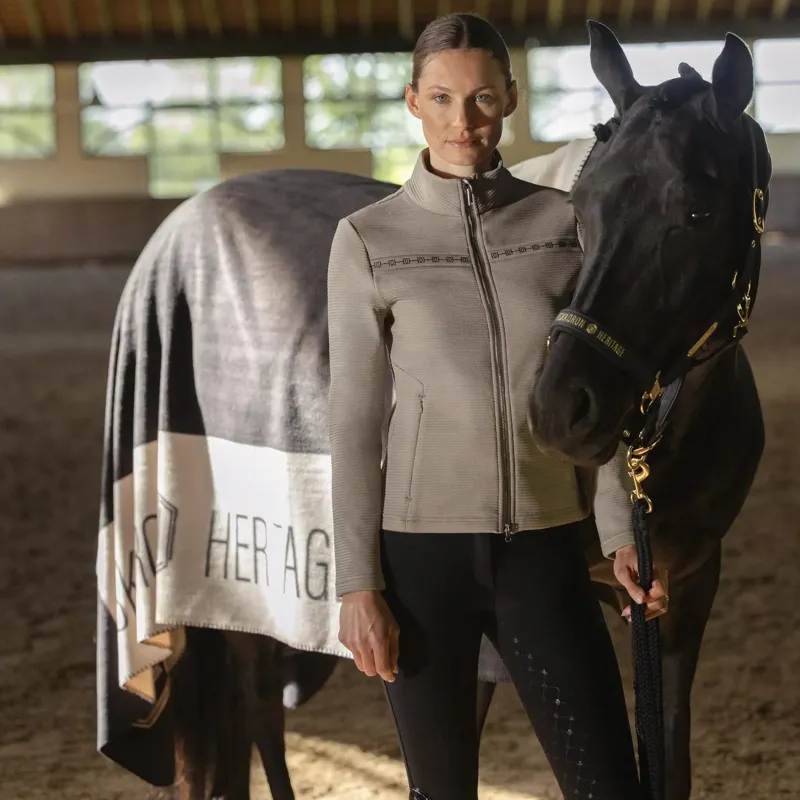 Eskadron Heritage Fleece Rug - Black-2