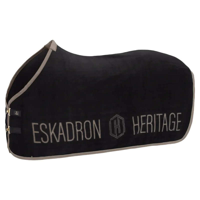 Eskadron Heritage Fleece Sweat Rug - Black