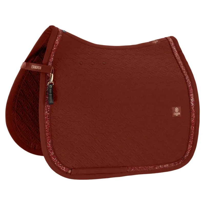 Eskadron Heritage ProSoft Jewel Dressage Saddlecloth - Merlot Pre-Order