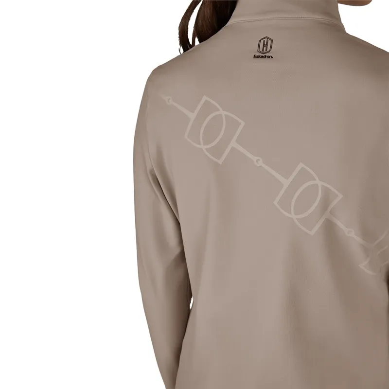 Eskadron Heritage Womens Half-Zip Shirt - Ash-5