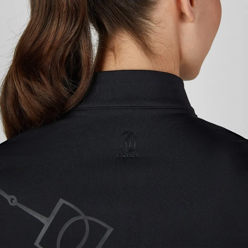 Eskadron Heritage Womens Half-Zip Shirt - Black-7