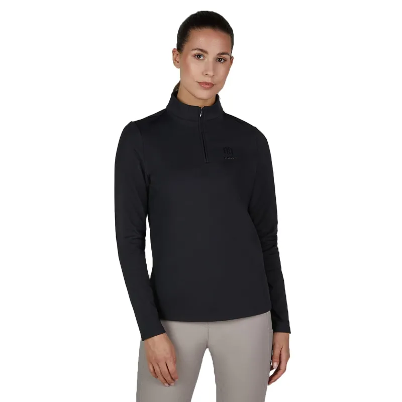 Eskadron Heritage Womens Half-Zip Shirt - Black