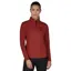 Eskadron Heritage Womens Half-Zip Shirt - Merlot