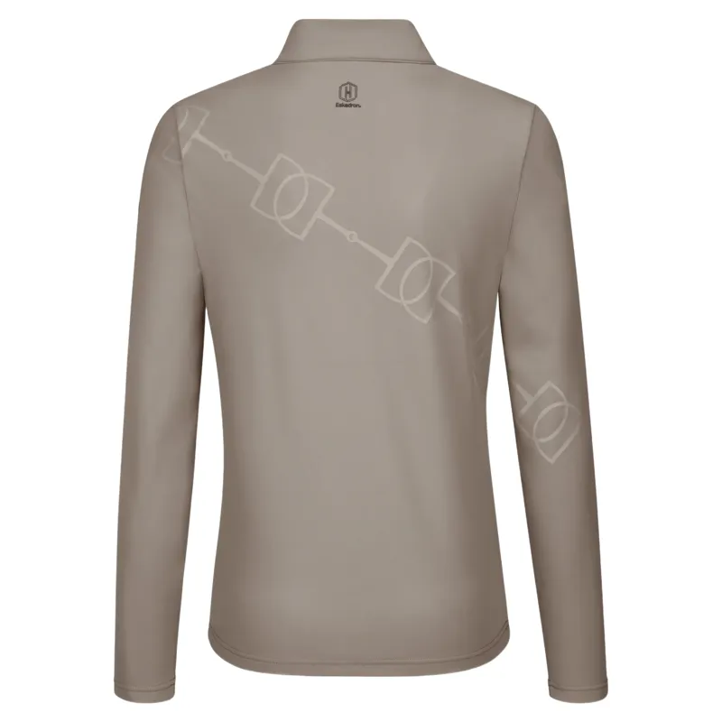 Eskadron Heritage Womens Half-Zip Shirt - Ash-3