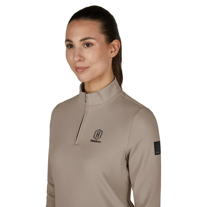 Eskadron Heritage Womens Half-Zip Shirt - Ash-4