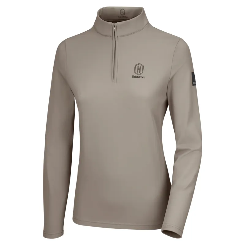 Eskadron Heritage Womens Half-Zip Shirt - Ash-2