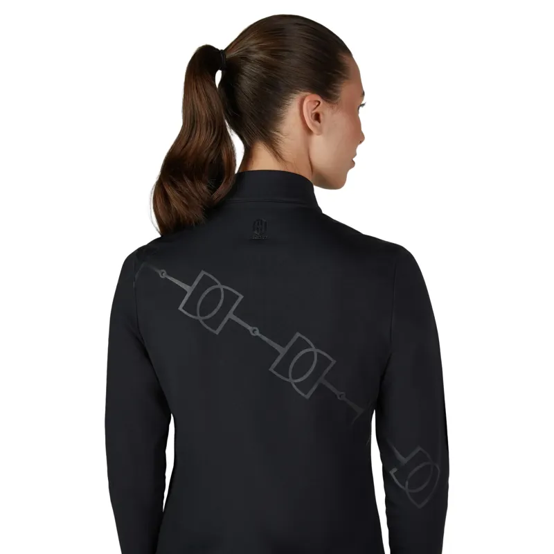 Eskadron Heritage Womens Half-Zip Shirt - Black-5