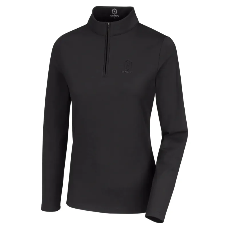 Eskadron Heritage Womens Half-Zip Shirt - Black-2