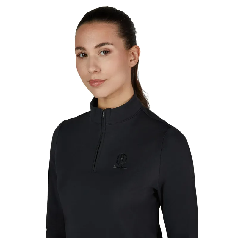 Eskadron Heritage Womens Half-Zip Shirt - Black-4