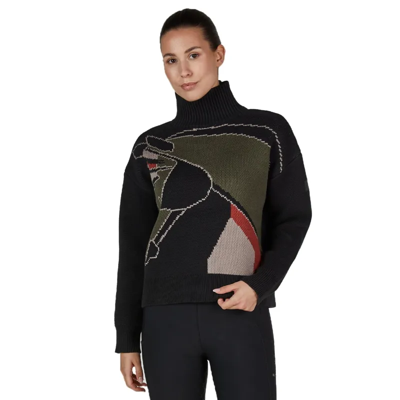 Eskadron Heritage Womens Knit Jumper - Black