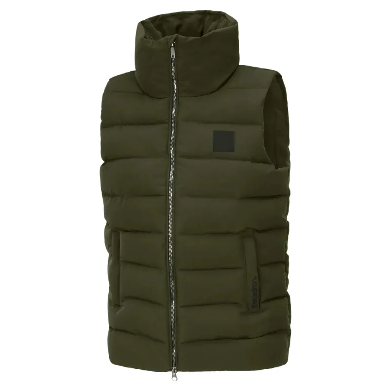 Eskadron Heritage Womens Quilted Gilet - Deep Moss-2