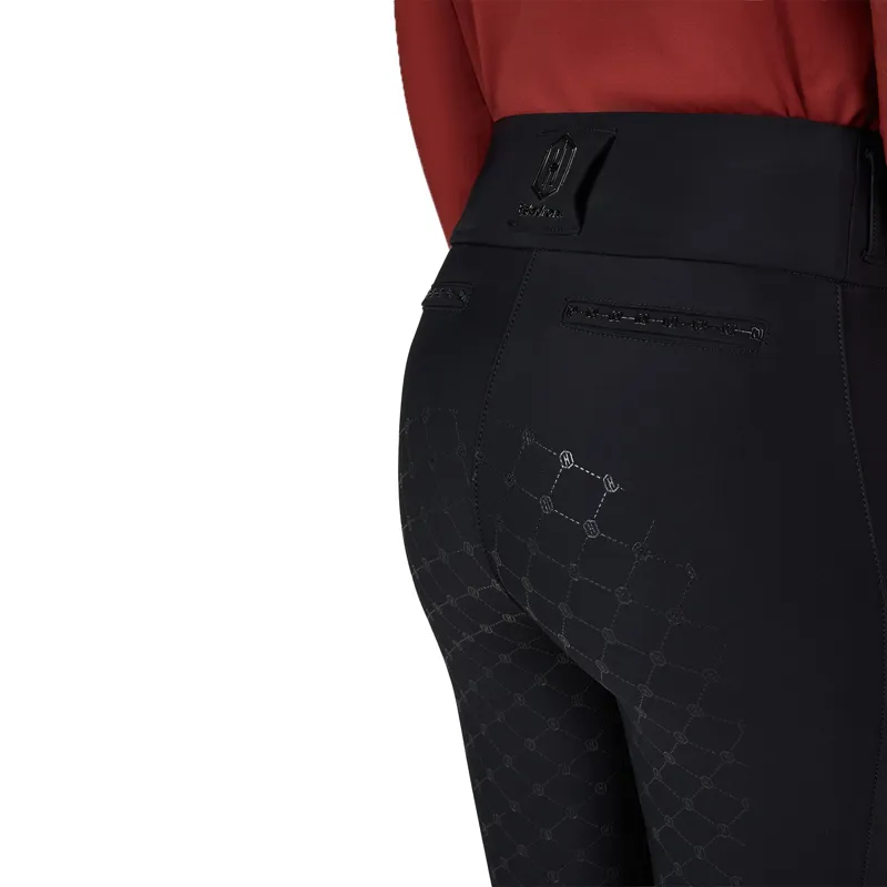 Eskadron Heritage Pro Full Grip Womens Riding Tights - Black Pre-Order-5
