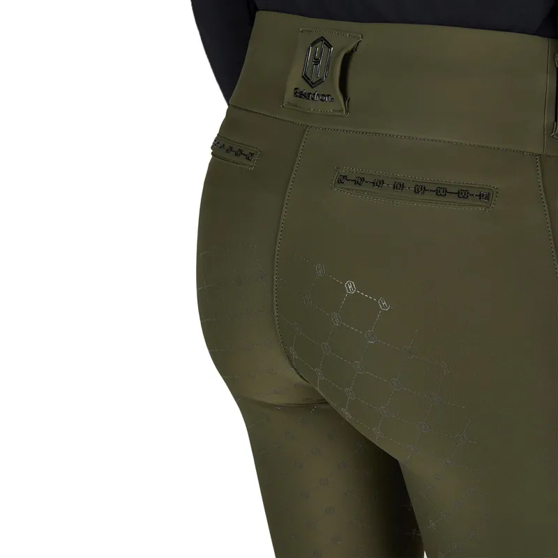 Eskadron Heritage Pro Full Grip Womens Riding Tights - Deep Moss Pre-Order-7