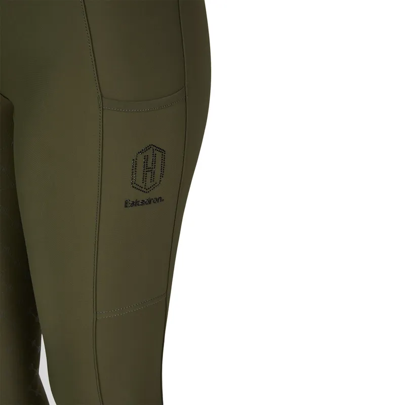 Eskadron Heritage Pro Full Grip Womens Riding Tights - Deep Moss Pre-Order-5