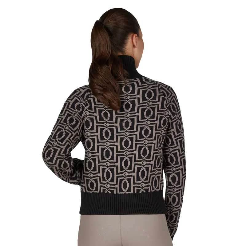 Eskadron Heritage Womens Knit-Zip Cardigan - Black-3