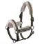 Eskadron Platinum Girth Faux Fur Headcollar - Moss Green