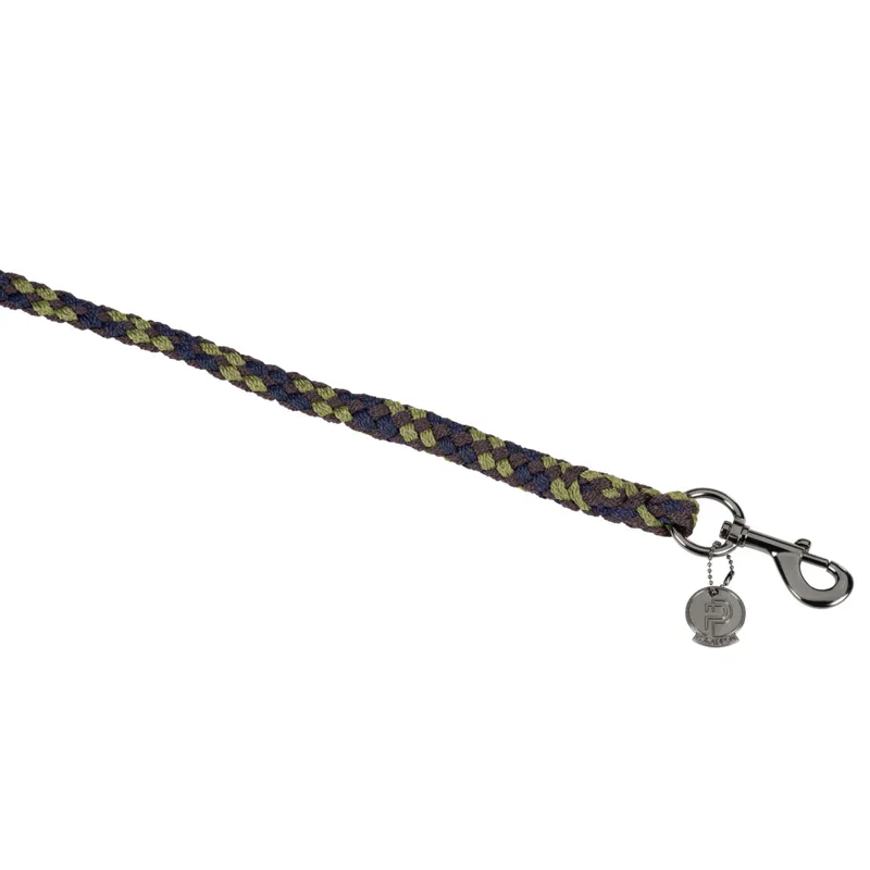 Eskadron Platinum Regular Swivel Hook Lead Rope - Teak/Moss/Atlantic