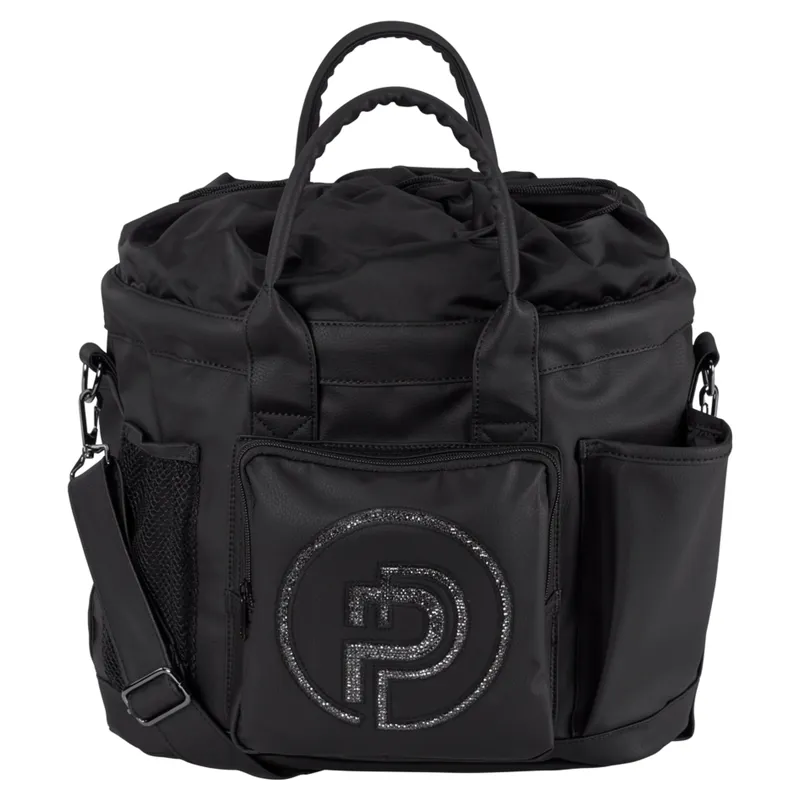 Eskadron Platinum Leather Accessories Bag - Black