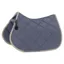 Eskadron Platinum Silk Diamond Saddlecloth - Slate Blue