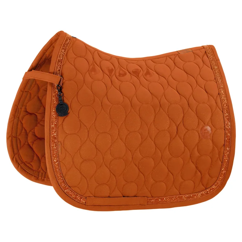 Eskadron Platinum Sparkle Jewel Dressage Saddlecloth - Amber