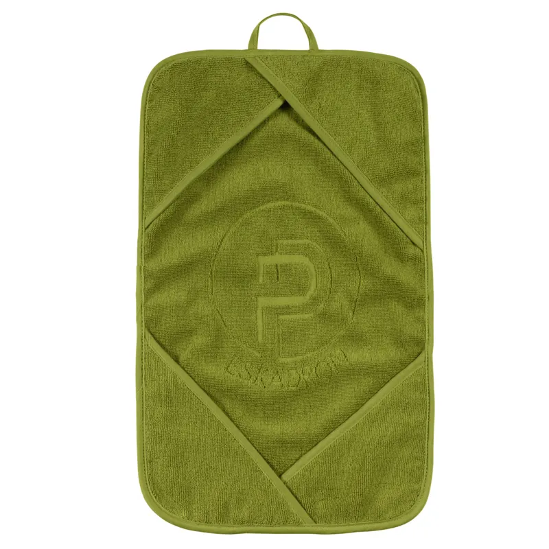 Eskadron Platinum Terry Grooming Towel - Moss Green