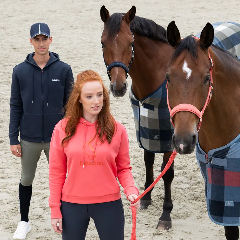 Eskadron Classic Sports Ladies Hoodie - Coral Blossom-5