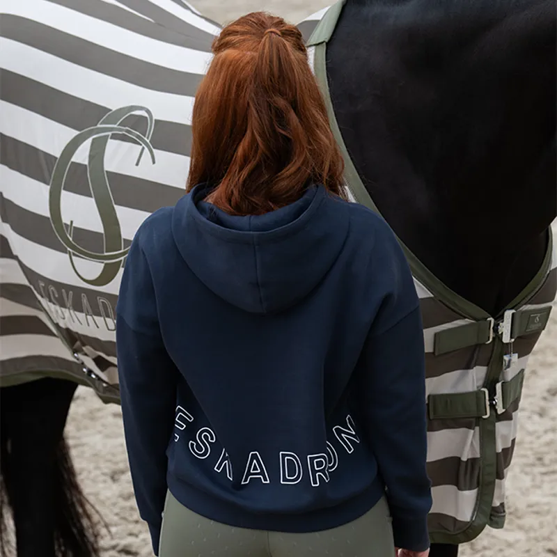 Eskadron Classic Sports Ladies Hoodie - Navy-5