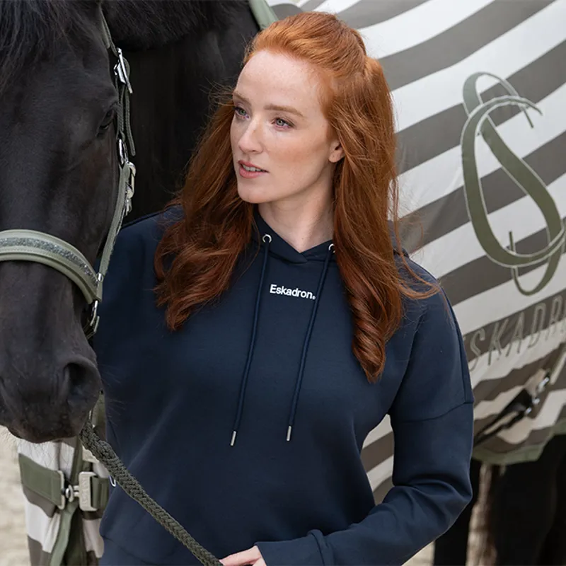Eskadron Classic Sports Ladies Hoodie - Navy-4