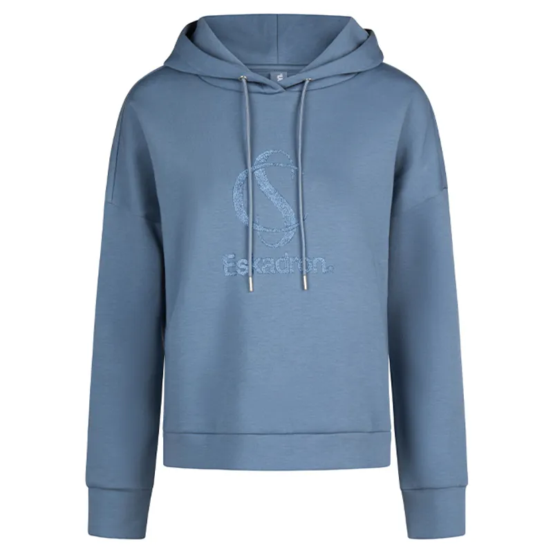 Eskadron Classic Sports Ladies Hoodie - Steel Blue-1