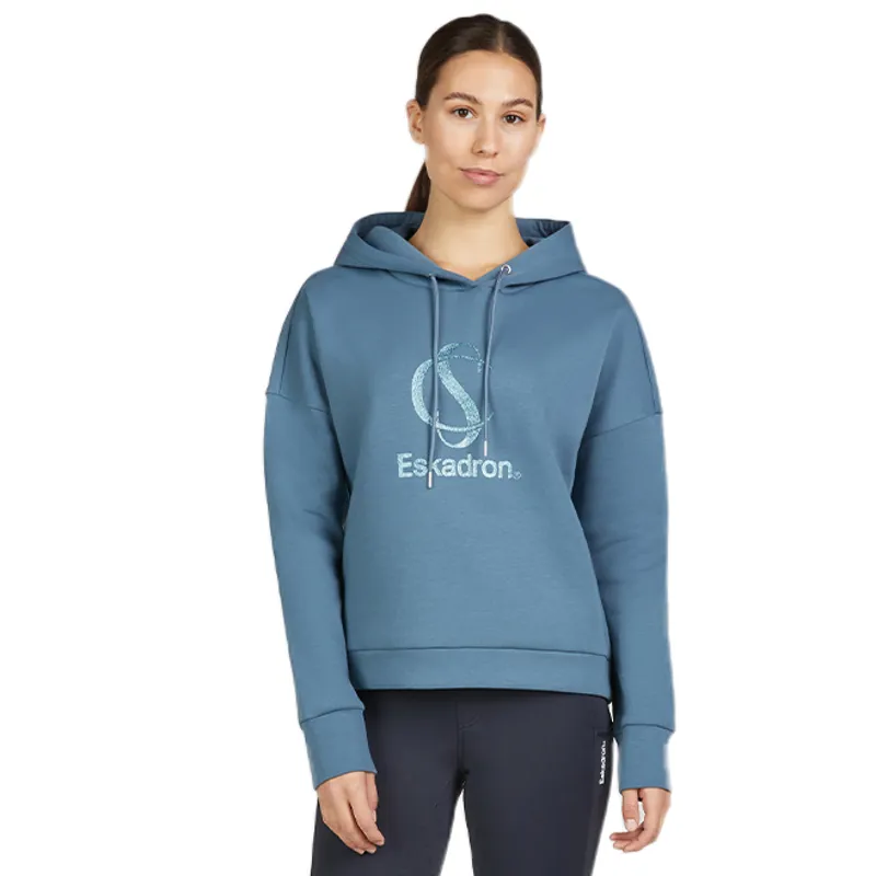 Eskadron Classic Sports Ladies Hoodie - Steel Blue