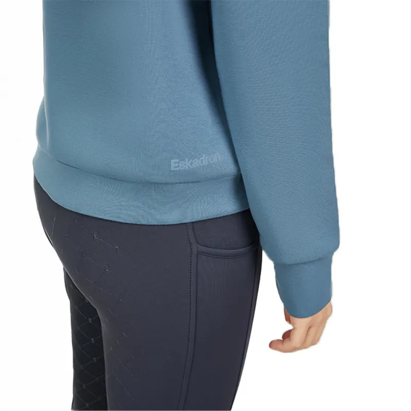 Eskadron Classic Sports Ladies Hoodie - Steel Blue-4