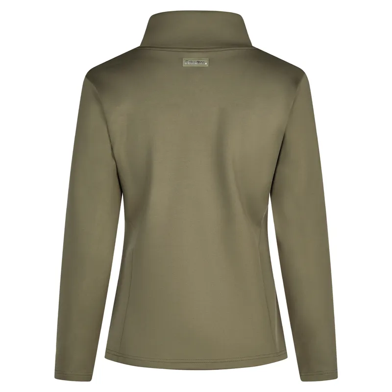 Eskadron Classic Sports Ladies Full Zip Jumper - Dusty Olive-2