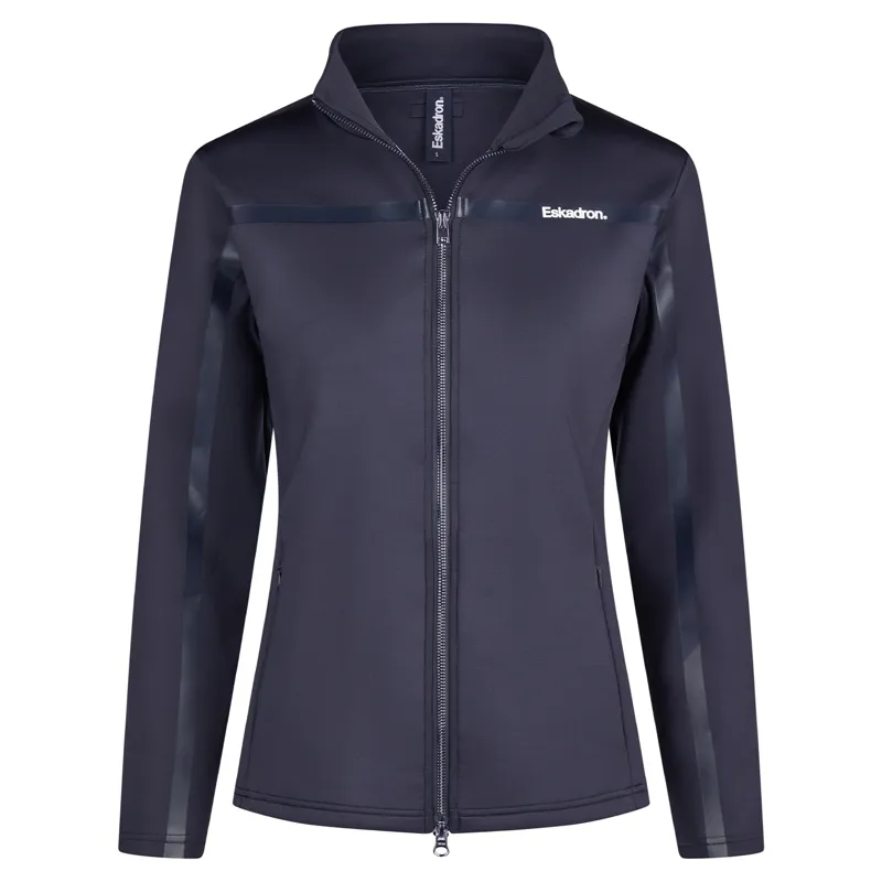 Eskadron Classic Sports Ladies Full Zip Jumper - Navy-1