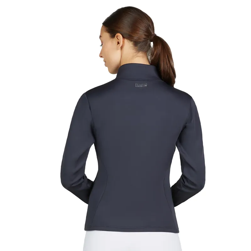 Eskadron Classic Sports Ladies Full Zip Jumper - Navy-2