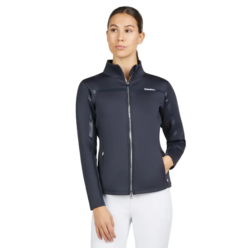 Eskadron Classic Sports Ladies Full Zip Jumper - Navy