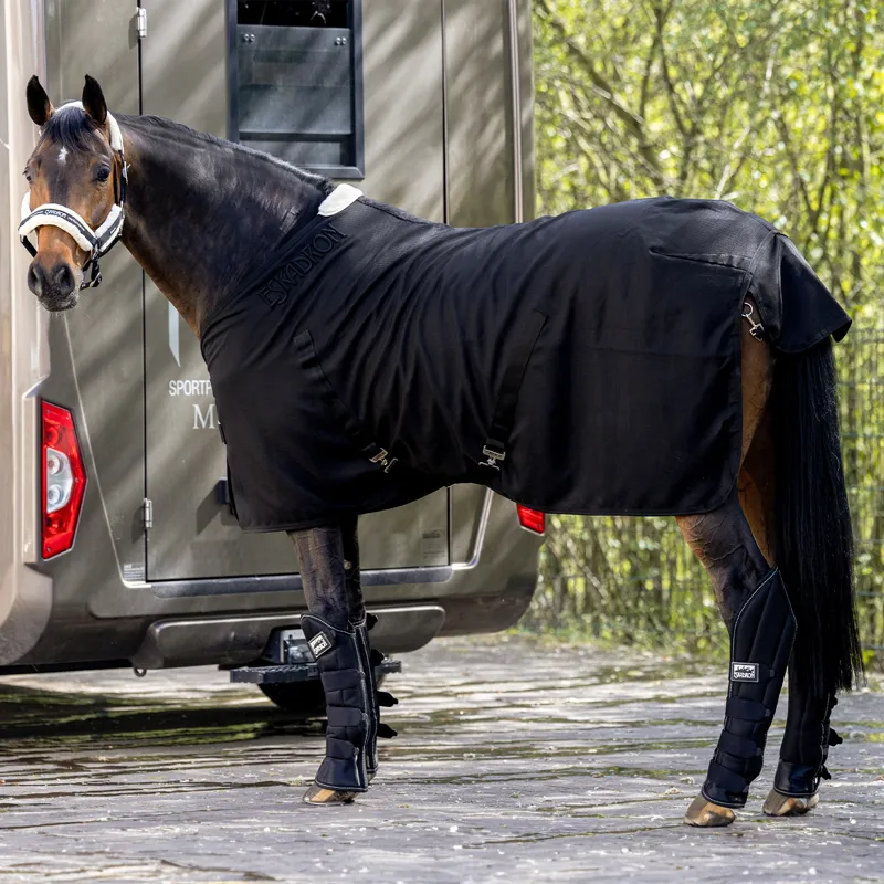 Eskadron Ultralight Ripstop Stable Rug - Black-5